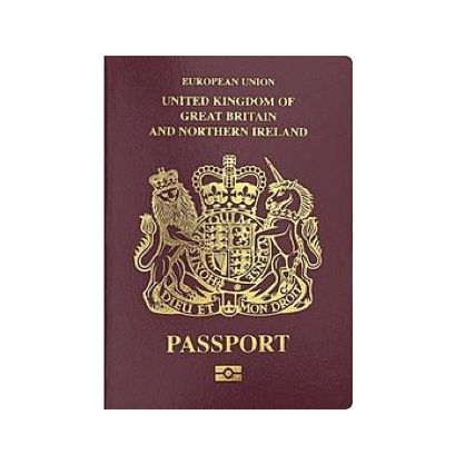 First UK Passport (ADULT)